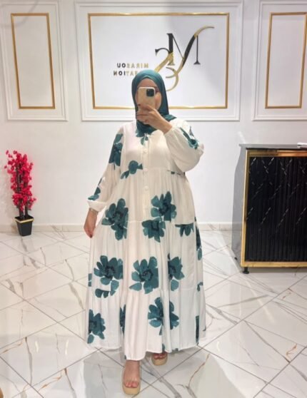 Robe à fleurs